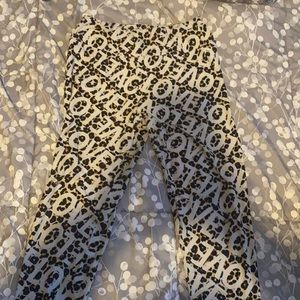 Cheat print workout pants